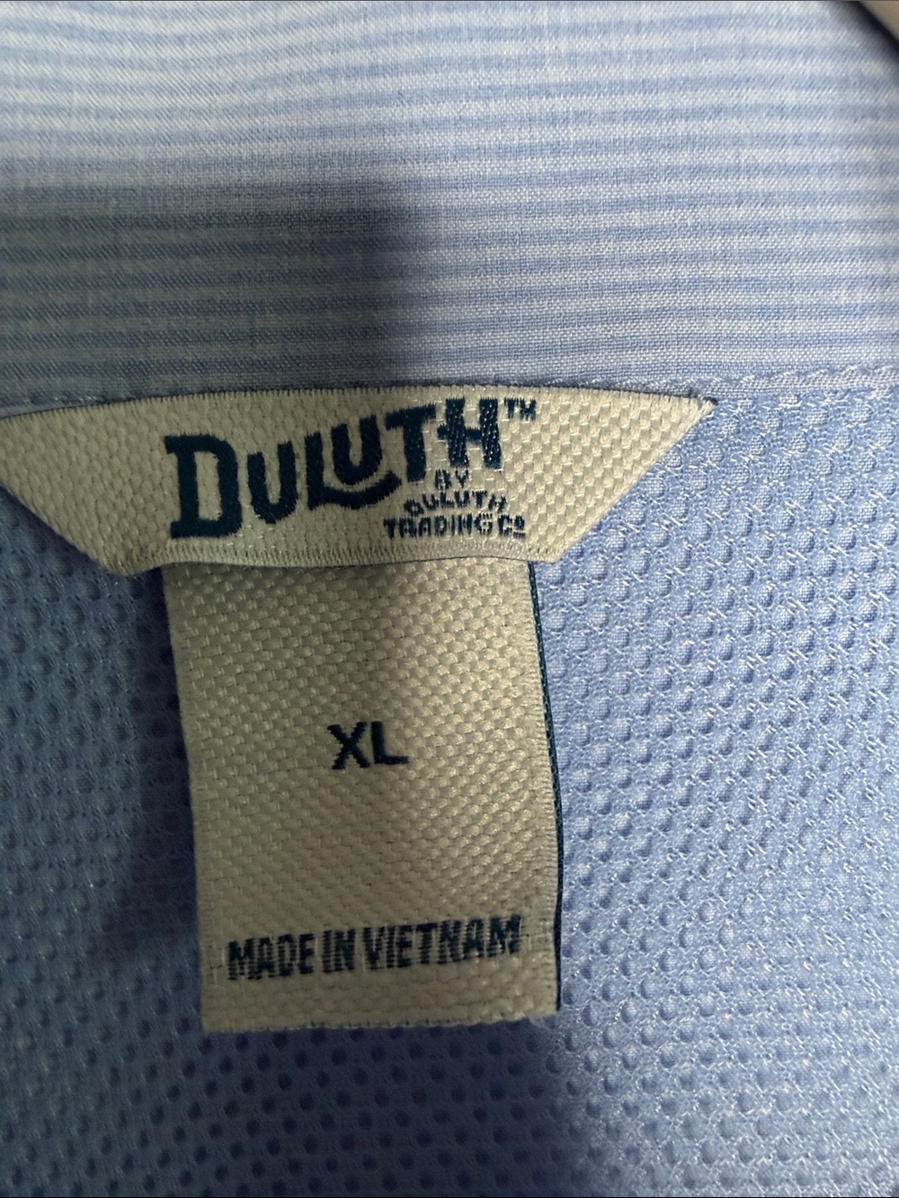 Duluth Trading Co Light Blue Performance Polo - Picture 2 of 6